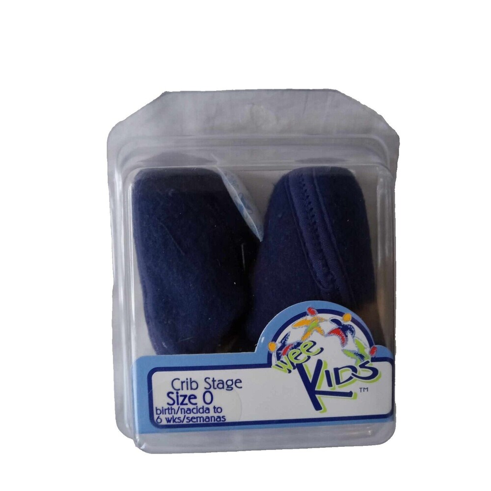 Wee Kids, Crib Stage, Size 0, 6 Weeks, Blue, Vintage, Brand New, Sealed